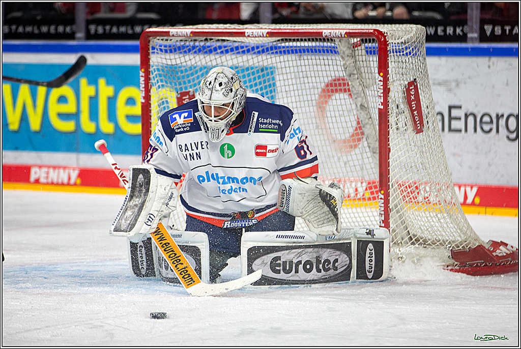 PENNY DEL; Koelner Haie- Iserlohn Roosters; Koeln, 24.01.2023